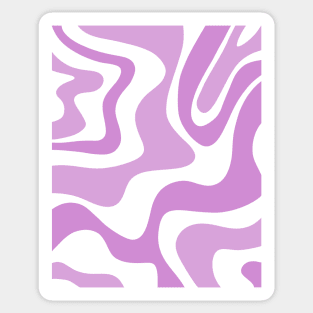 liquid pattern - pink Sticker